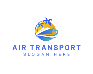 Travel Cruise Transportation logo design