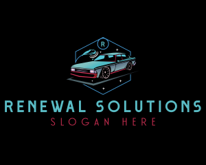 Car Polish Restoration logo design