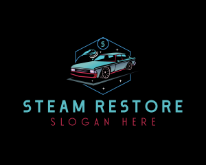 Car Polish Restoration logo design