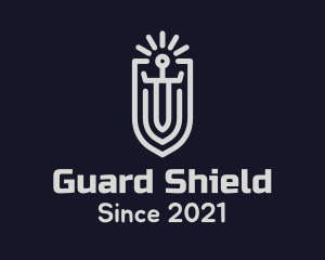 Medieval Shield Sword  logo