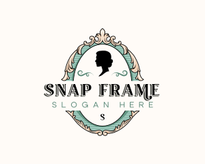 Salon Frame Hairdresser logo design