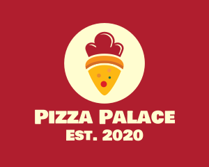 Pizza Sofa Bed Restaurant logo design