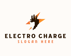 Electric Plug Electrician logo design