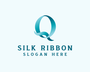 Ribbon Media Letter Q  logo design