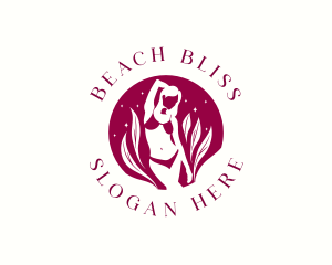 Beauty Fashion Bikini  logo design