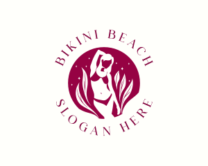 Beauty Fashion Bikini  logo design