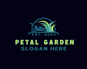 Tall Grass Cutting logo design