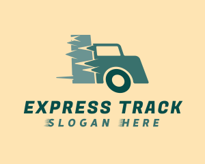 Delivery Truck Logistics logo design