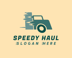 Delivery Truck Logistics logo design