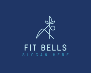 Yoga Meditation Fitness logo design