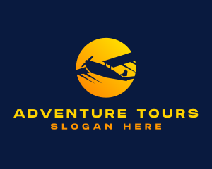Airplane Travel Tour logo