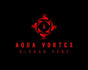 Spiral Vortex Motion logo design