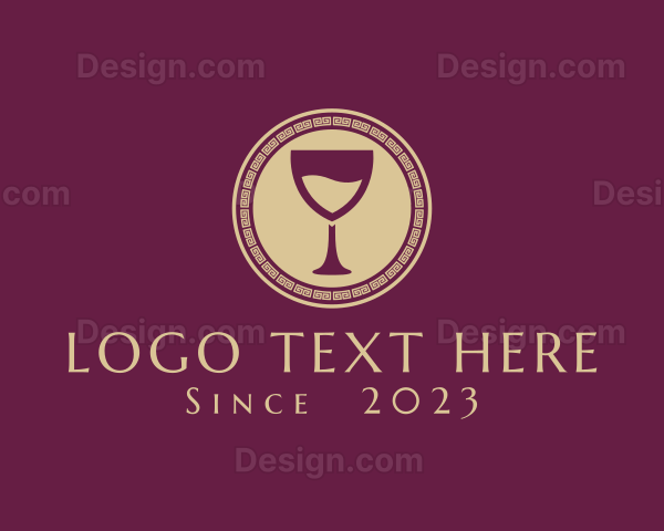 Premium Greek Wine Logo