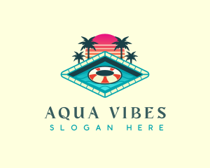 Swimming Pool Resort logo