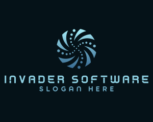 Software AI Technology logo design