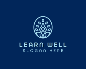 Yoga Wellness Meditation logo design