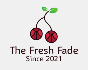 Cherry Fruit Gem logo design