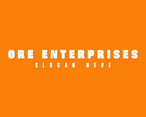 Generic Minimalist Enterprise logo design