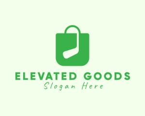 Golf Shopping Bag logo design