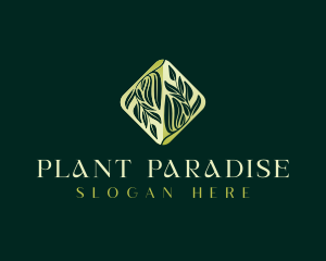 Plant Leaf Landscaping logo design