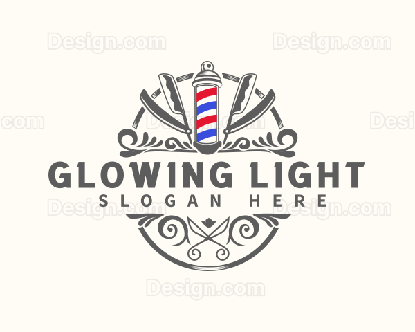 Grooming Barber Salon Logo