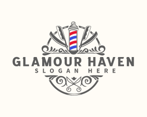 Grooming Barber Salon logo
