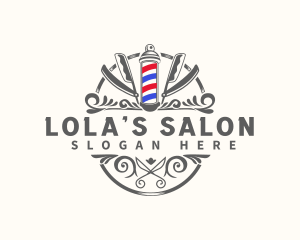 Grooming Barber Salon logo design