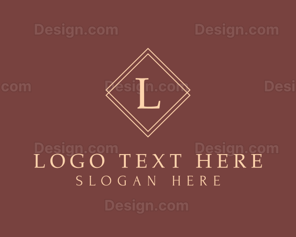 Luxury Diamond Jeweler Logo