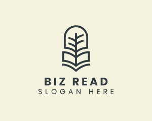 Book Tree Printing logo design