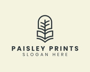 Book Tree Printing logo design