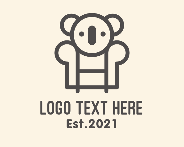 Koala Bear logo example 3