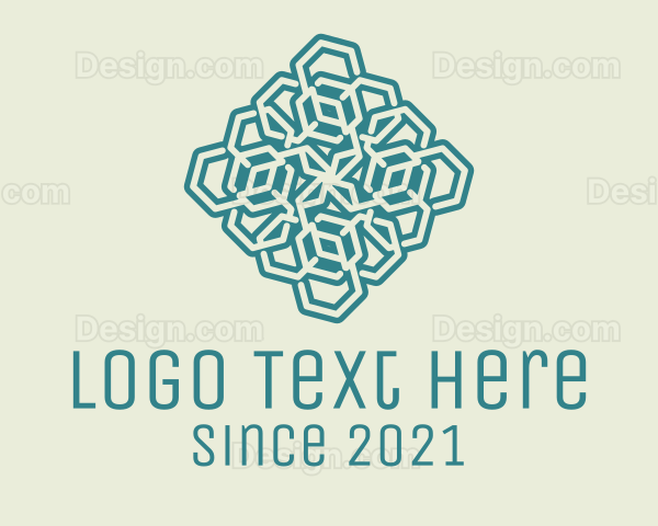 Cube Pattern Decor Logo