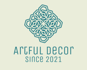 Cube Pattern Decor logo design