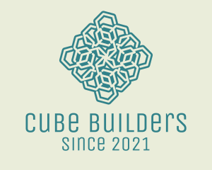 Cube Pattern Decor logo design