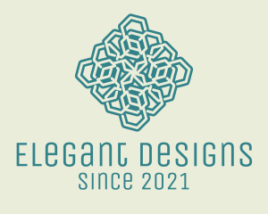 Cube Pattern Decor logo design