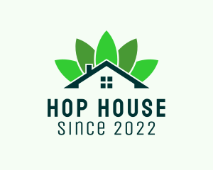 Eco House Real Estate  logo design