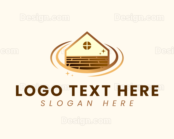 House Tiles Flooring Logo