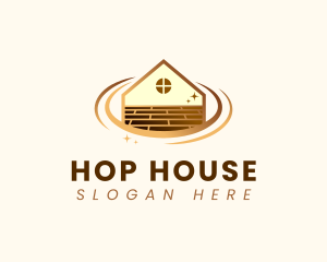 House Tiles Flooring logo design