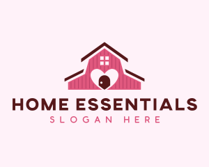 Shelter Heart Home logo design