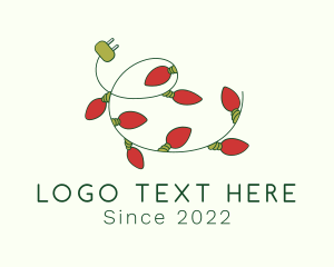 Lighting - Christmas Lights Decorator logo design