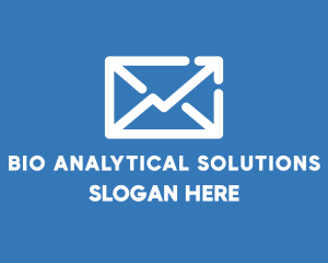 Mail Arrow Analytics logo design