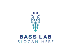 Leaf Biotechnology Experiment logo design