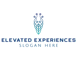 Leaf Biotechnology Experiment logo design