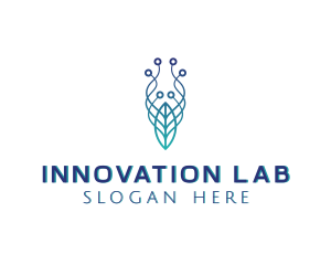 Leaf Biotechnology Experiment logo design