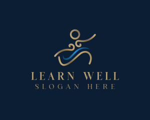 Deluxe Wellness Spa logo design