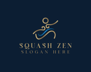 Deluxe Wellness Spa logo design