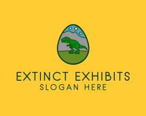 Prehistoric Dinosaur Egg logo