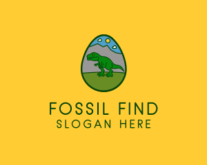 Prehistoric Dinosaur Egg logo