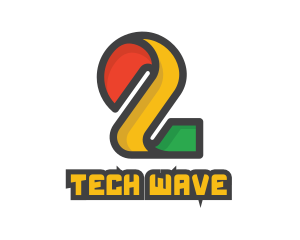 Colorful Number 2 Tech logo