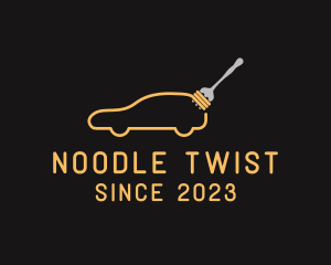 Food Pasta Car logo design